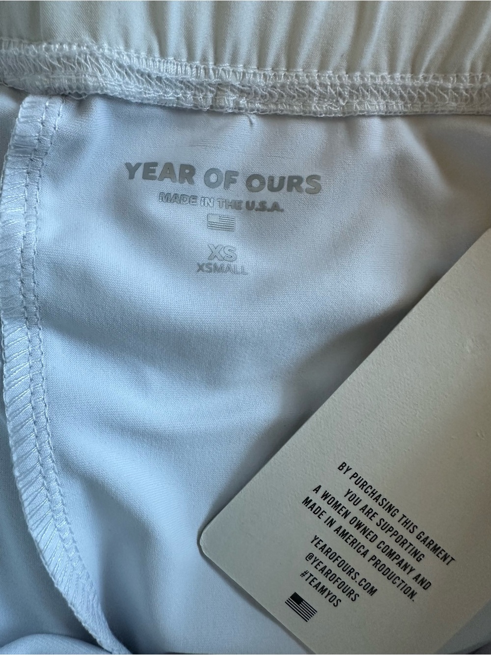 Year of Ours White Tennis Skort with Tag skater flare style XS skater - Picture 15 of 16